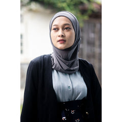 Ready, Set, Go Sports Hijab - Gray