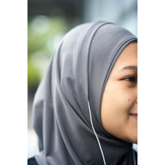 Ready, Set, Go Sports Hijab - Gray