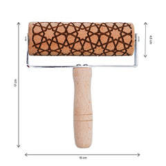 Islamic Art Pattern Rolling Pin