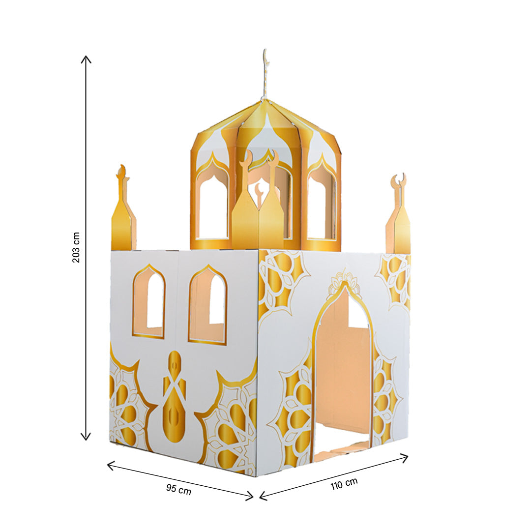 Magnificent Gold Cardboard Playmosque