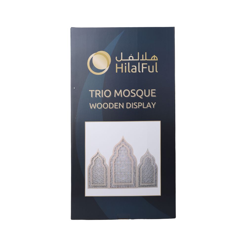 Trio Mosque Wooden Display