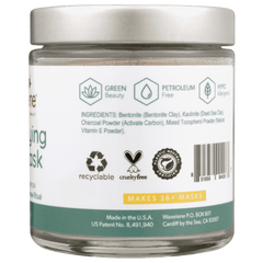 Waxelene Detoxifying Mud Mask, With Activated Carbon