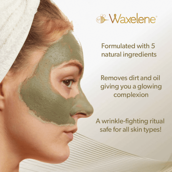 Waxelene Detoxifying Mud Mask, With Activated Carbon