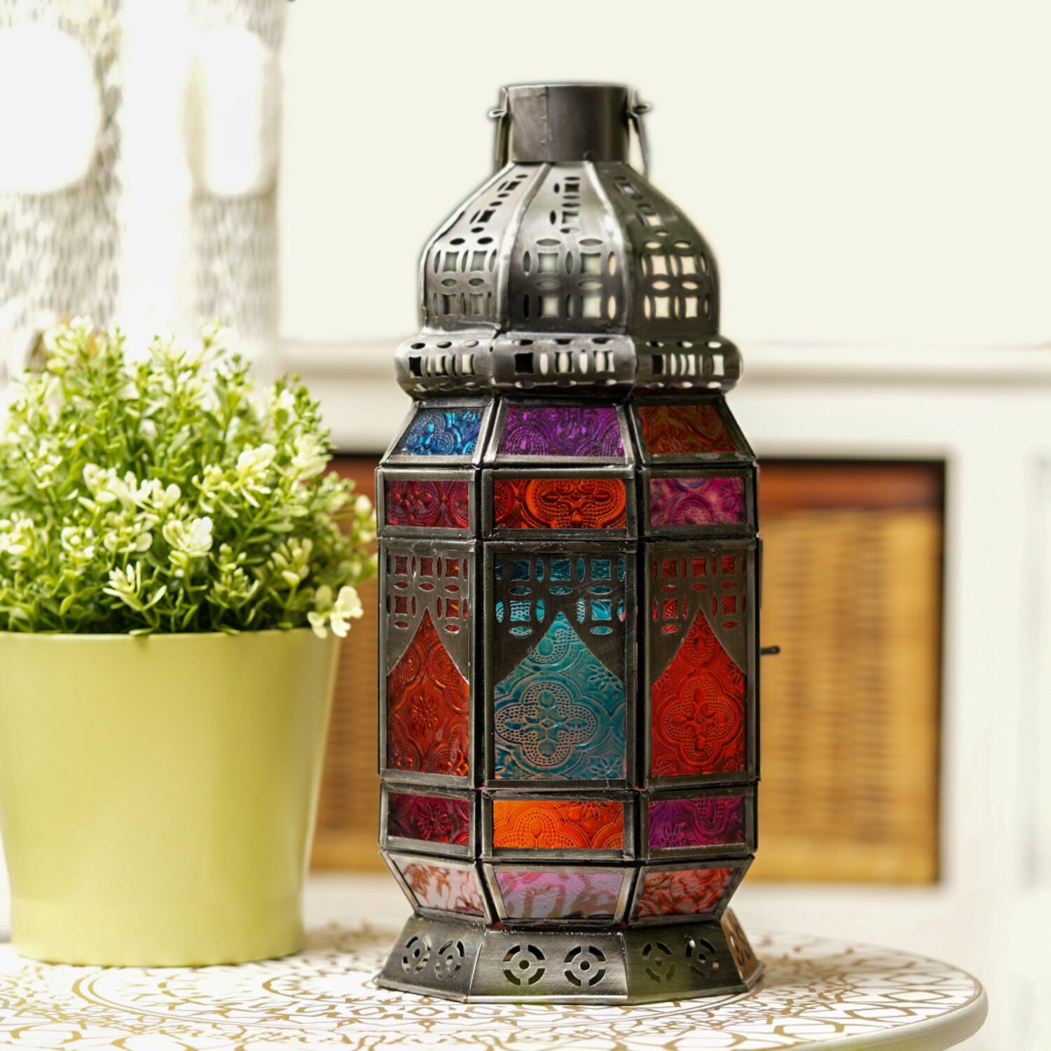 Authentic Handmade Moroccan Lantern - Large Size