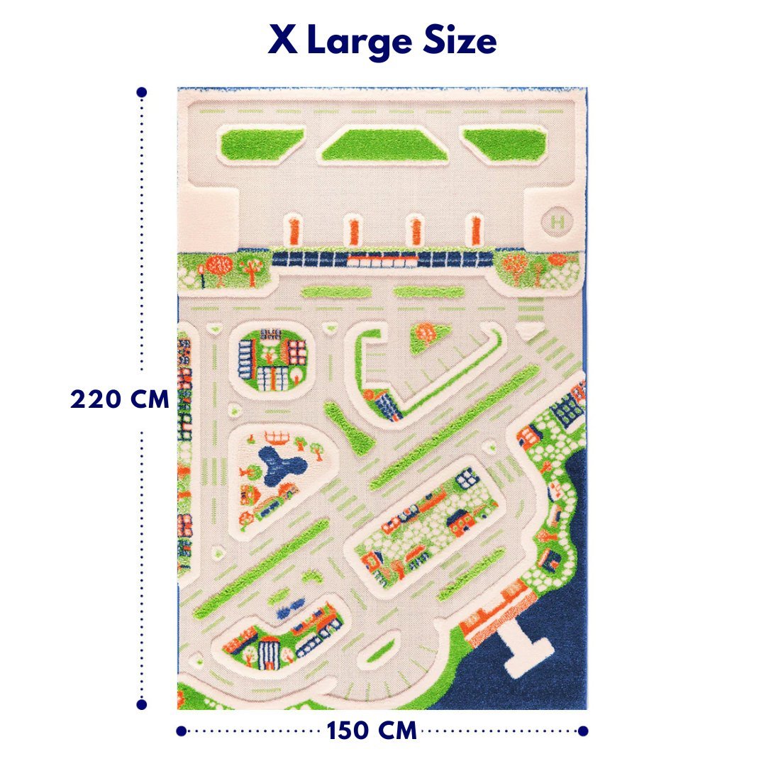 IVI 3D Carpet Mini City Design