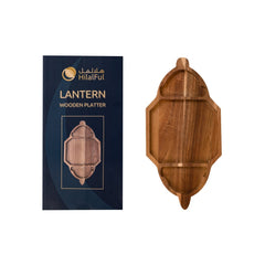 Premium Wooden Platter - Lantern