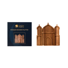 Premium Wooden Platter - Mosque