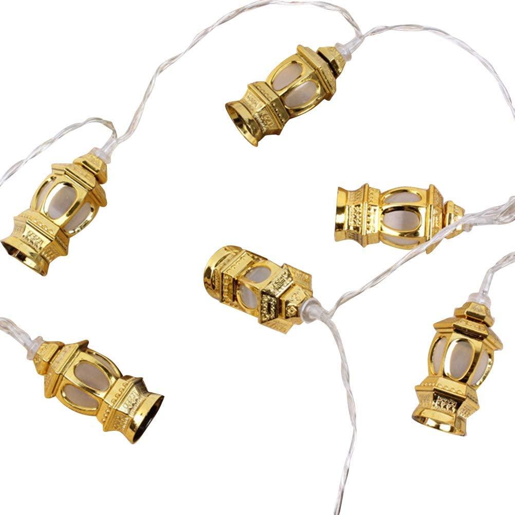 Ramadan Golden Lantern Light String