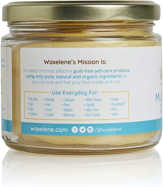 Waxelene Multi-Purpose Ointment, Organic, Large Jar (9 OZ)